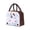 Coffee, variant on Lunch Bag, Large Capacity Cartoon Insulated Thermal Cooler Handheld Bento Box for Women Work Office Picnic Travel Outdoor Lightweight Reusable Food Container 9.06x5.12x7.48in Pink