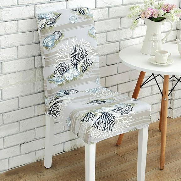 Vikakiooze Dining Room Wedding Banquet Chair Cover Party Decor Seat Spandex Stretch Cover B