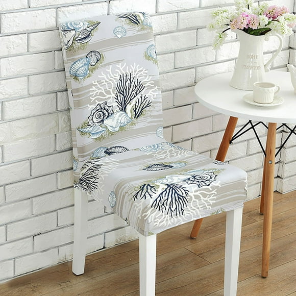 Agiferg Dining Room Wedding Banquet Chair Cover Party Decor Seat Spandex Stretch Cover B