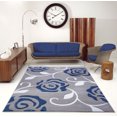 thumbnail image 2 of Ladole Rugs Turkish Rose Floral Pattern Innovative European Machine Made Runner Rug Carpet in Grey Blue, 3x10 (2'7" x 9'10", 80cm x 300cm), 2 of 4