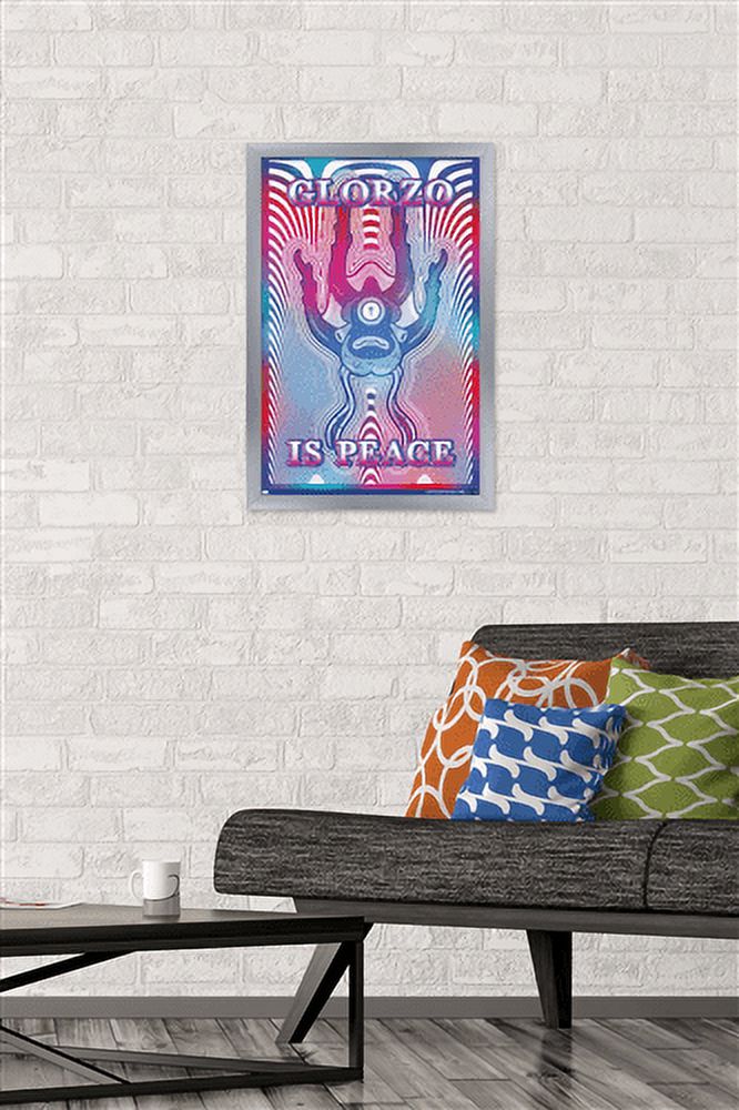 Rick And Morty - Glorzo Wall Poster, 14.725" x 22.375", Framed
