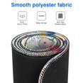thumbnail image 3 of Long Mouse Pads for Desk,Pioneer Flower Floral Print Pattern Desk Mats on Top Of Desks, Desk Mouse Pad Extra Large with 3mm Non-Slip Base and Stitched Edge for Gaming,Office,Work,Home 47.3"x23.6", 3 of 6