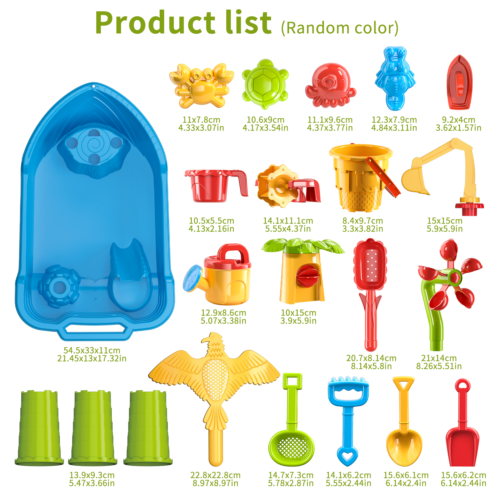 Lucky Doug Water Table for Toddlers Ages 18m+, Kids Outdoor Play Toys - Water Table