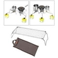 thumbnail image 3 of Parrilla de Camping plegable de acero inoxidable rejilla de Camping portátil Zulema Parrilla plegable para fogata, 3 of 8
