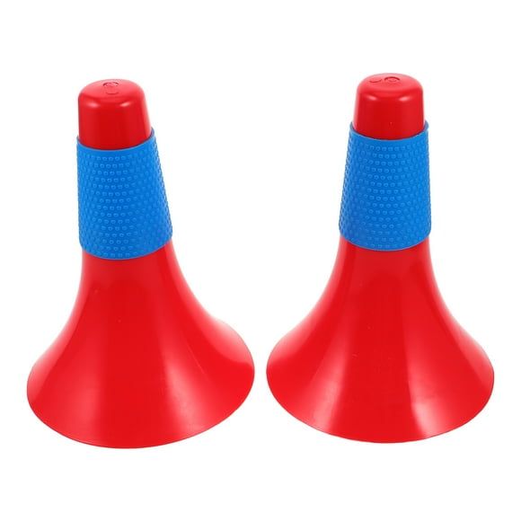 2 conos marcadores, barrera de cubo, conos deportivos para entrenamiento de agilidad, fútbol, baloncesto, conos de plástico para ejercicios de agilidad y agarre rápido
