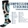 thumbnail image 4 of FREEAMG Farm's Market Fresh Milk Compression Socks for Women and Men, 1 Pair, 4 of 7