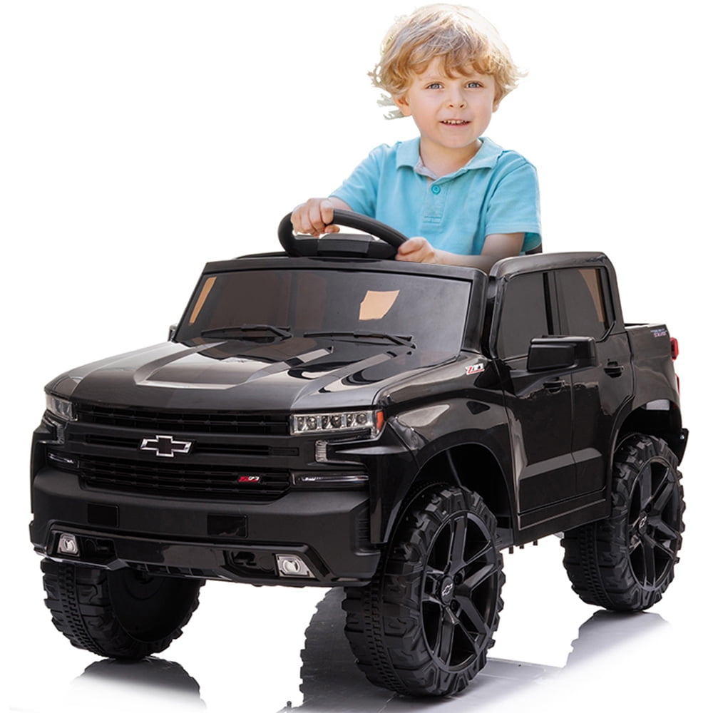 12v Kid Electric Vehicle, Licensed Chevrolet Silverado Pickup Truck Toy ...