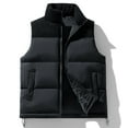 thumbnail image 2 of ZVNAΖH Men's Lightweight Packable Insulated Puffer Vest Outerwear, Warm Winter Sleeveless Jacket for Golf Running, 2 of 4