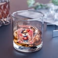 thumbnail image 3 of Happy Valentine’s Day Adorable Pomeranian Puppy Holding Heart Balloon 11oz Whiskey Glass Mug Pom Dog Lover Gifts Whiskey Cocktail Glasses Cup - 00030, 3 of 5