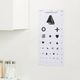 thumbnail image 4 of McKesson 20 Foot Distance Wall Mount Preschool Eye Chart, Picture, 4 of 4