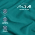 thumbnail image 5 of Bare Home Pillowcase Set - Premium 1800 Collection - Double Brushed - Ultra Soft - Standard Size, Emerald, 2 Count, 5 of 8