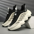 thumbnail image 2 of Men's Sneakers, Height-Boosting Shoes, Breathable Fabric Lining, All-Season Outdoor Footwear White, 2 of 7