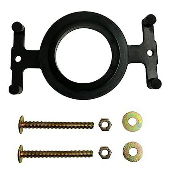 Toilet Tank Repair Parts Fits Most Toilets and Most Flush Valve Opening Toilet Tanks with Gaskets Solid Brass Kit