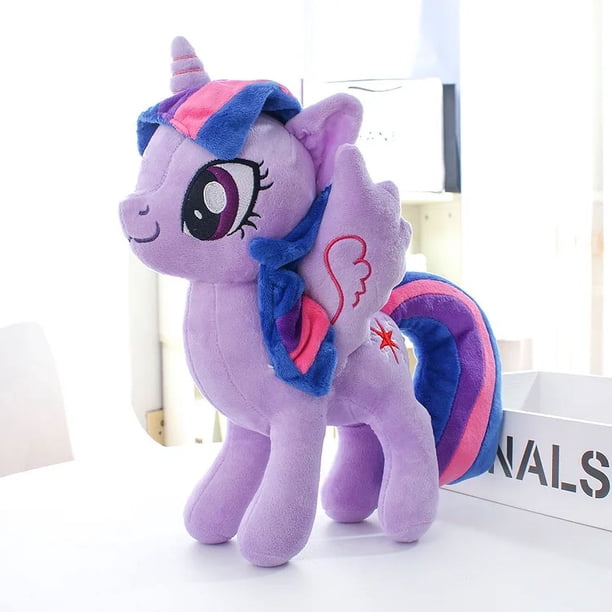 My Little Pony Twilight Sparkle muñeco de peluche, juguete de Anime, regalo de Navidad para niños y niñas
