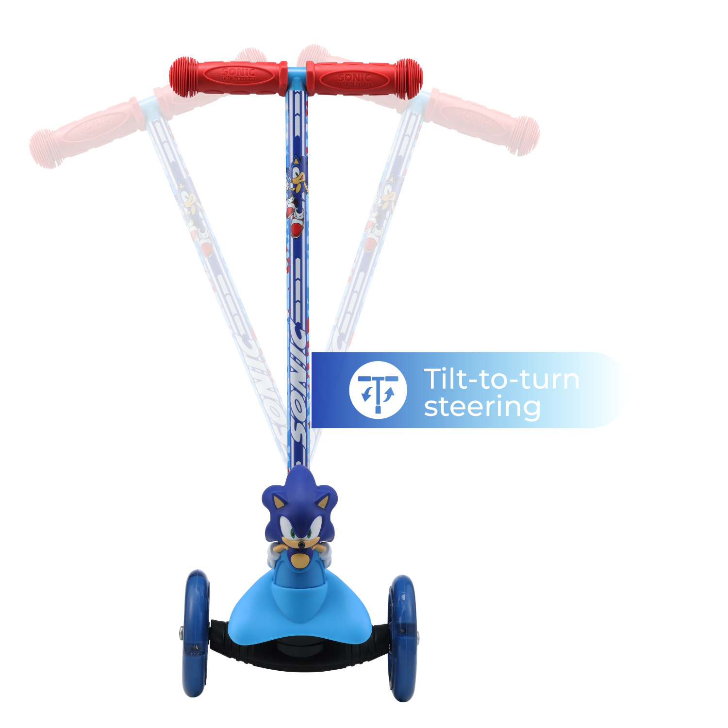 Sonic Ride-N-Glide Buddies 3D Toddler Scooter photo 6