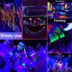 thumbnail image 4 of 30W LED Svartljus, Vattentät IP66 Utomhus UV-ljusprojektor, Lila LED-lampa, Effektbelysning för Fest, Disco DJ, Kväll, Fluorescerande Färg, 4 of 5