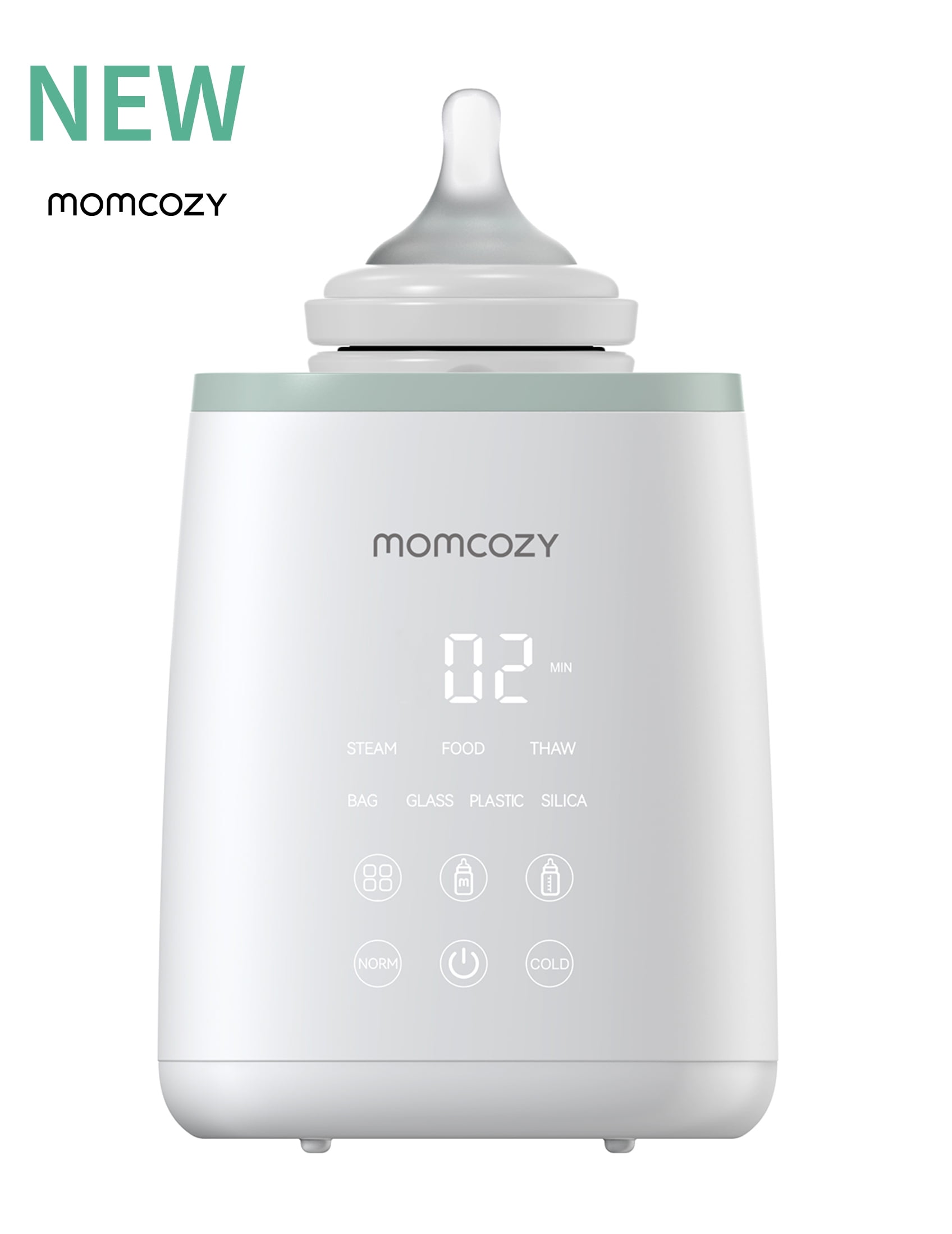 Momcozy Baby Bottle Warmer, 6in1 Baby Warmer for Breastmilk, Baby