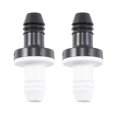 thumbnail image 1 of 2pcs 3/8 Inch 10mm Inline Abs One Way Water Non Return Check Valve For Fuel Gas Liquid Air, 1 of 5