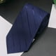 thumbnail image 1 of Camisa de vestir de negocios de moda para hombre, corbata de poliéster lisa de 8 cm, corbata de poliéster para hombre, 1 of 4