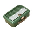 thumbnail image 3 of Caja de Almacenamiento de documentos perfecl organizador de archivos portátil gran capacidad verde Estuche para documentos, 3 of 7