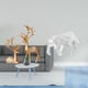 thumbnail image 2 of Estatua de escultura de ciervo,Estatua de ciervo,adorno de mesa,decoración del hogar,Colecciones de decoración de figuras de pareja de renos enamorados,Estatua del toro,Estatua de, 2 of 8