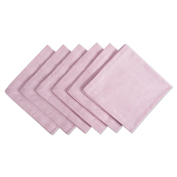 Rose Solid Chambray Napkin (Set of 6)