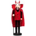 thumbnail image 2 of Northlight Fourchette à Diable Tenant Casse-Noisette Halloween - 14 Pouces - Rouge et Noir, 2 of 6