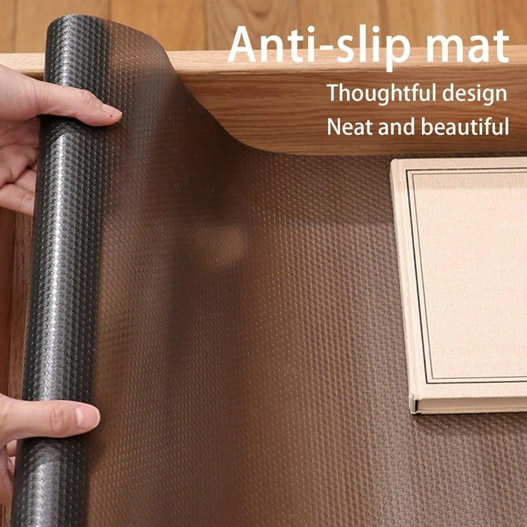 Non-Slip Drawer Mat Shelf Liner Kitchen Shelf Liner EVA for Countertop  Table