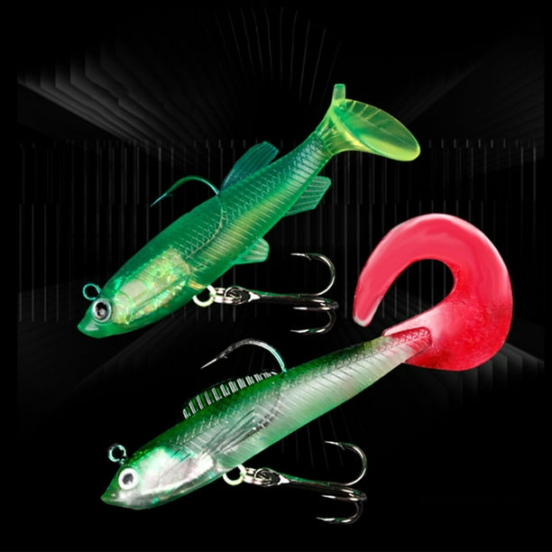 9g 12.5g Fishing Lures Set Multi-color Soft Bait With Single Hook
