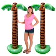 thumbnail image 1 of Palmeras inflables Playbees, paquete de 2 unidades, diseño Luau Beach Decor, 1 of 8