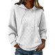 thumbnail image 1 of Camisetas de Verano Largas para Mujeres con Capucha de Manga Larga Impresa con Bolsillos para Uso Casual, Día de San Patricio, Primavera Y Verano, 1 of 5