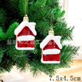 thumbnail image 1 of Colgantes de caramelos rojos de Navidad, muletas de Papá Noel, trenes de Papá Noel, adornos de árbol de Navidad, decoración de Feliz Navidad, 2023, 1 of 4