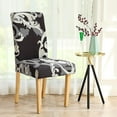 thumbnail image 1 of INFINITY COLLECTION Spandex Fabric Stretchable Elastic Slipcovers for Chairs Protector Cover Removable Washable for Dining, Kitchen, Party, Hotel, Restaurant, 1 of 4