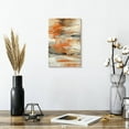 thumbnail image 2 of Elephant Stock Golden Dust Orange Ii Wall Art - Vertical Canvas Wall Art - Living Room Wall Decor - Abstract Canvas - Orange And Gray Decor By Silvia Vassileva - 8" x 12", 2 of 8