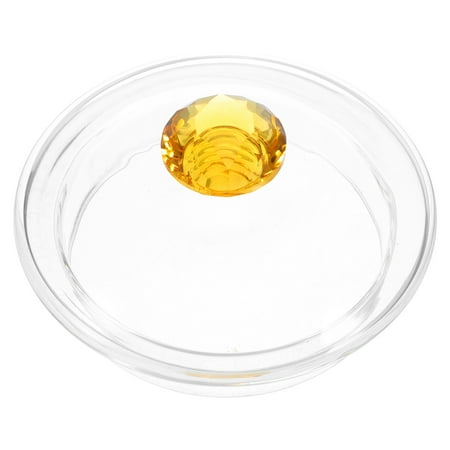 

unbranded Glass Teapot Top Ribbon Decorations Woven Flower Basket Transparent