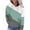 Green, variant on Oversize Hoodies for Women Pullover Fashion Casual Solid Color-Matching Long-Sleeved Pocket Hoodie