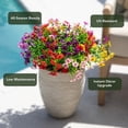 thumbnail image 4 of Nearly Natural UV-Resistant Artificial Daisy Bush - 13" -  Set of 12, 4 of 4