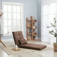 thumbnail image 6 of FFZ Triple Fold Down Sofa Bed 5 Reclining Position Adjustable Floor Couch, 6 of 11