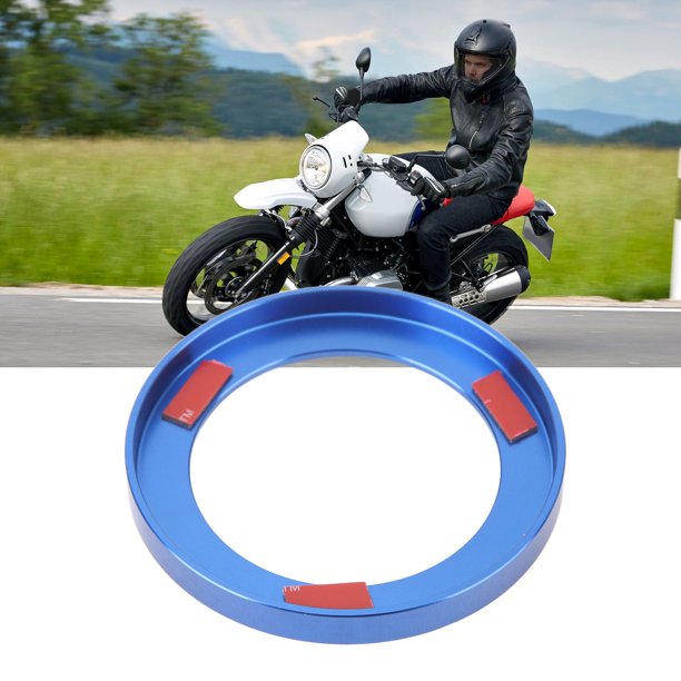 Círculo del Llavero del Interruptor de Encendido Cubierta Protectora del Anillo del Interruptor de Encendido Anillo Decorativo del Interruptor de Encendido de la Motocicleta ANGGREK Otros