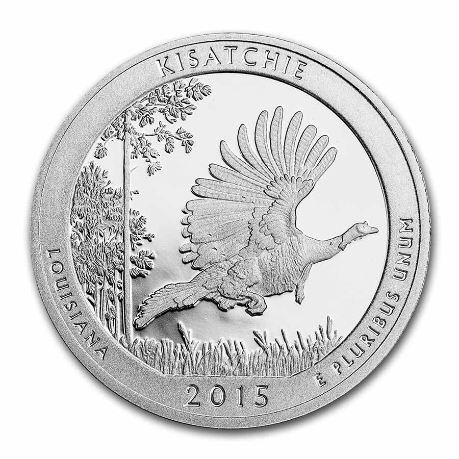 2015S ATB Quarter Kisatchie National Proof (Silver)