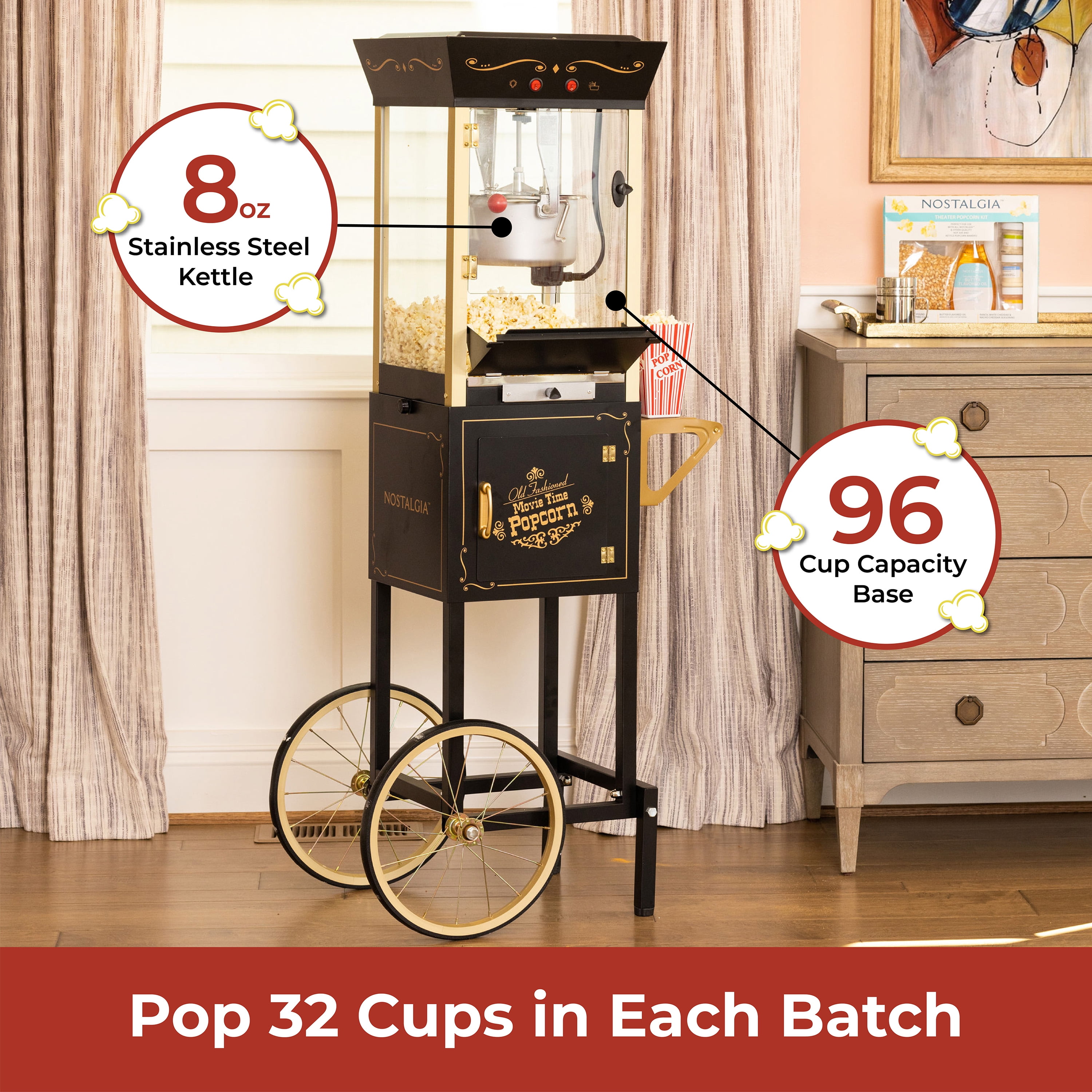 Classic Pop 20 ounce Popcorn Machine