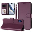 thumbnail image 3 of Funda Cartera GANGXUN para iPhone X/Xs – Cierre Magnético, Protección RFID, Correa Desmontable, Compatible con Carga Inalámbrica, 3 of 6