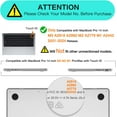 thumbnail image 2 of Compatible con MacBook Pro de 14 pulgadas (modelos 2024, 2023, 2022 y 2021) M3 A2918 A2992 M2 A2779 M1 A2442 Pro Max., 2 of 4