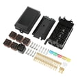 thumbnail image 3 of Automotive Fuse Boxes, 6 Way Fuse Holder Box With Relays 12V ABS Plastic Plug And Play Power Relays,Fuse Relay For Universal Fit Automotive Marine, 3 of 8