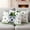 White, variant on St. Patrick's Day Outdoor Waterproof Pillow Covers, Lucky Shamrock Cute Puppy Hat Green Plaid Decorative Square Throw Pillowcase Sofa Cushion Sham for Patio/Couch/Chair, 16"x16" 2 Pack