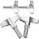 thumbnail image 5 of 4 piezas de tornillo de mariposa para tambor, soporte de platillo, tuerca de mariposa, tornillo de tuerca de liberación rápida para platillo, 5 of 7