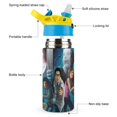thumbnail image 3 of Dead by Daylight DBD Stainless Steel Water Bottle with Straw Children's Vacuum Insulated Mug Leak-Proof Water Cup, 3 of 8