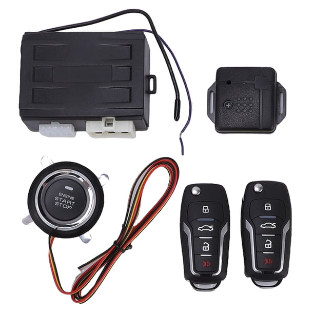 De Alarma Para Coche De Entrada Sin Llave, Arrancador De Motor Remoto, Kit De Encendido Por Empuje, Universal Para Camiones DC 12V, SUV, Vehículos Todo Terreno