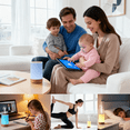 thumbnail image 6 of Essential Oil Diffuser,7 LED Color,Night Light,Auto-Off Timer,Portable Cool Mist Humidifier for Room Office Home, 6 of 7