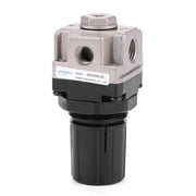 Yosoo Pneumatic Regulator Adjustable Air Pressure Compressor Control Valve Gauge G1/4 Connection,Pneumatic Air Pressure Regulator, Air Pressure Regulator